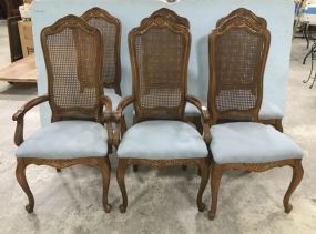 Six Country French Dining Chairs