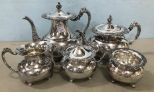 Ascot Sheffield Design Reproduction by Community Silver Plate Tea Set