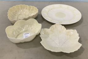 Belleek Eggshell Dishes