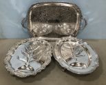 Silver Plate Serving Pieces