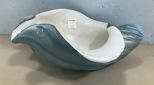 Hand Blown Art Glass Sea Shell