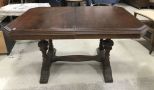 Depression Era Walnut Dining Table