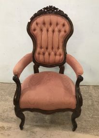 Victorian Style Parlor Arm Chair