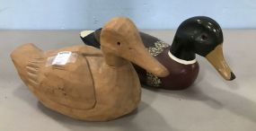 Two Wood Duck Decoys