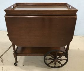 Cherry Tea Serving Cart