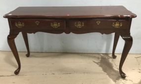Pennsylvania House Cherry Sofa/Console Table