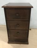 Three Drawer Night Stand