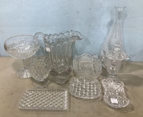 Group of Clear Glassware