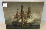 Les Editions Braun Reproduction Ship Print