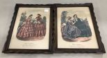 Pair of Miroir Des Modes Prints