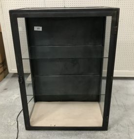 Black Display Cabinet