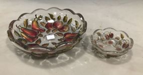 Clear Glass Fruit Bowls