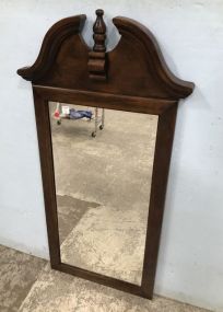 Chippendale Style Broken Pediment Wall Mirror