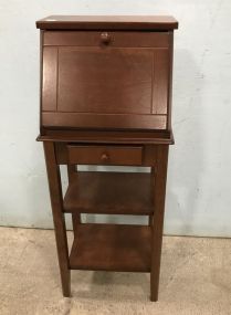 Small Cherry Secretary Stand