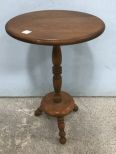 Ethan Allen Maple Pedestal Stand