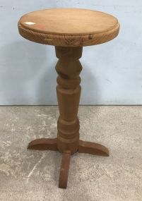 Hand Made Pine Pedestal Stand