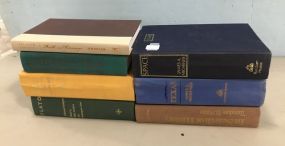 Eight Hard Bound Books