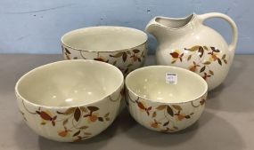 Hall's Pottery Kitchen Ware Bowls