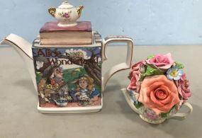 Alice & Wonderland Teapot, Small Teapot