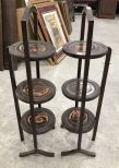 Pair of Vintage Fold Up Stands