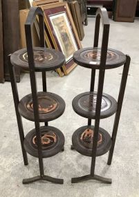 Pair of Vintage Fold Up Stands