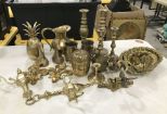 Large Lot of Brass Ware
