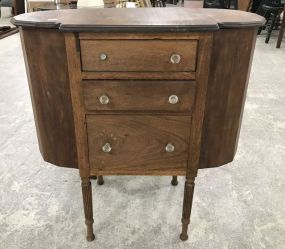 Vintage Three Drawer Commode