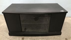 Particle Black Painted Tv Stand