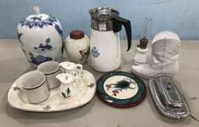 Assorted Group of Pottery and Porcelain