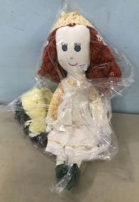 Early 1980's Cloth Doll