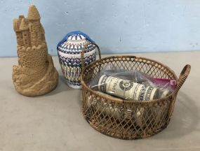 Nest of Pots, Sand Castle, and Money to Burn