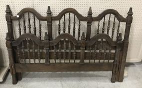 Vintage French Provincial Style Full Size Bed