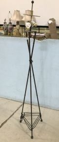 Decorative Metal Three Leg Floor Lamp