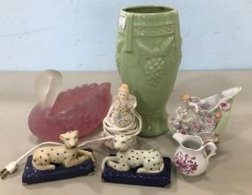 Group of Pottery Decor