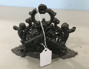 Vintage Iron Napkin Holder