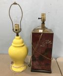 Two Decorative Lamps