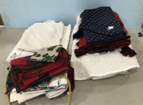 Assorted Group of Table Clothes