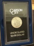 1884 Carson City Morgan Silver Dollar CC