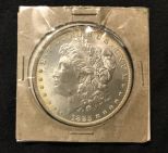 1885 Morgan Silver Dollar O