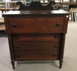 Antique Empire Style Chest of Drawers