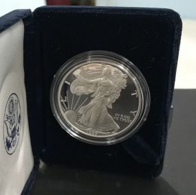 1997 Silver American Eagle One Dollar Coin