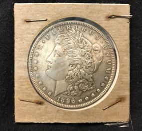 1896 Morgan Silver Dollar