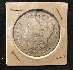 1901 Morgan Silver Dollar O