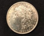 1921 Morgan Silver Dollar