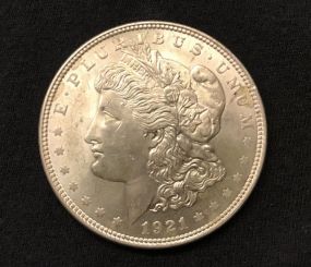 1921 Morgan Silver Dollar