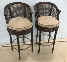 Pair of French Provincial Style Bar Stools