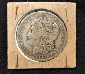 1900 Morgan Silver Dollar O