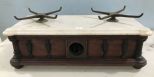 English Victorian Marble Top Balance Scale
