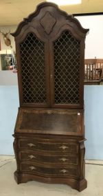 Karges Antique Reproduction Victorian Style Secretary