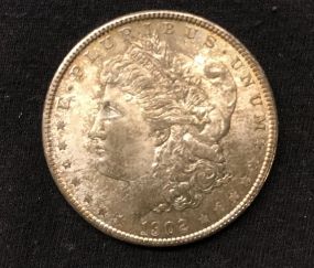 1902 Morgan Silver Dollar O